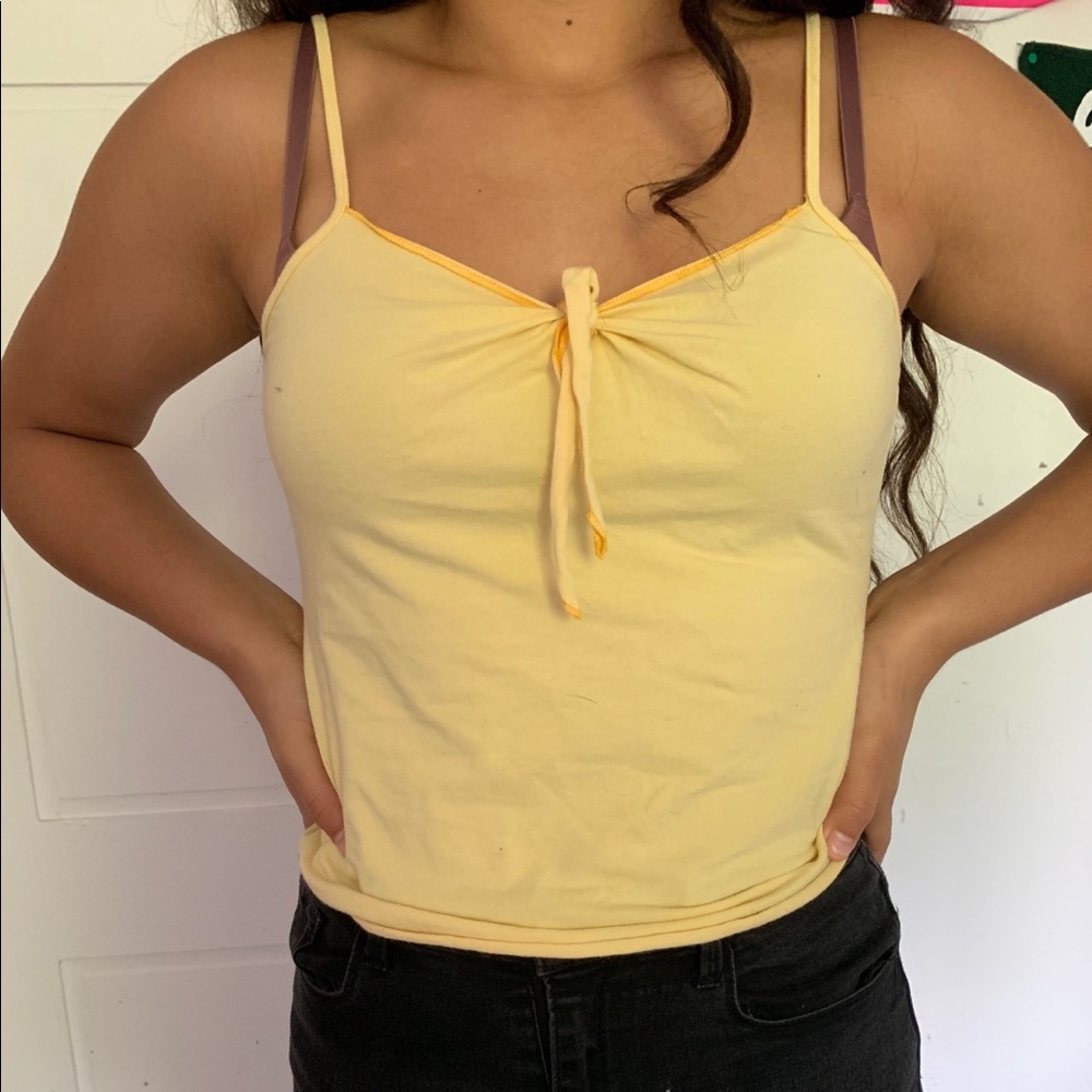 Yellow Tank Top